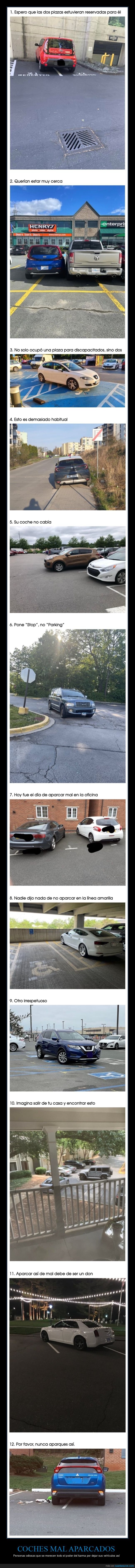 aparcados,coches,mal