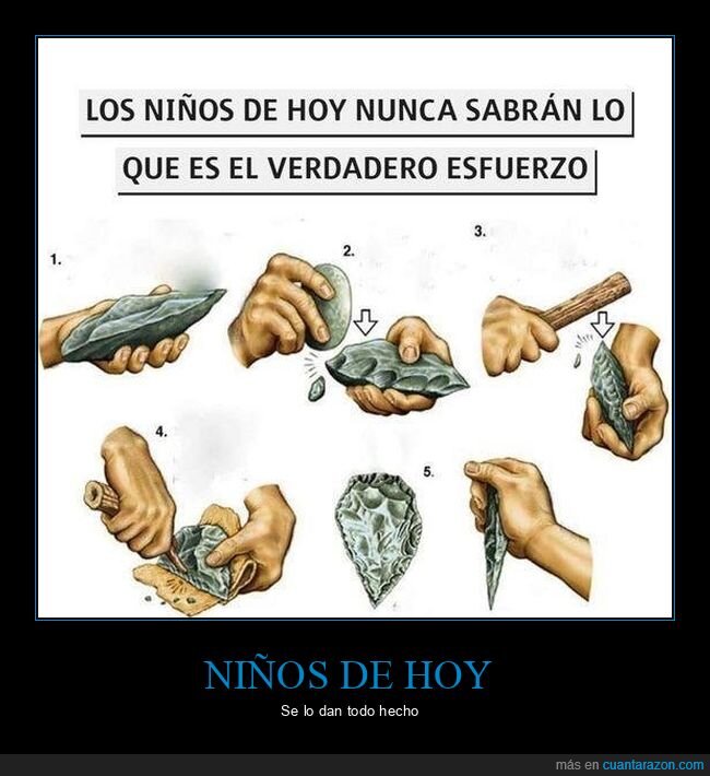 apreciar,esfuerzo,niños,piedras,prehistoria