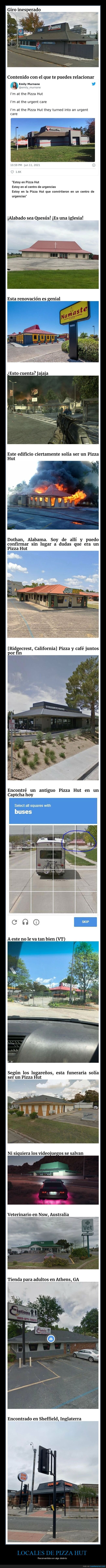 pizza hut,locales,reconvertidos