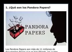Enlace a Datos para entender el escándalo de los Pandora Papers y los famosos que están implicados