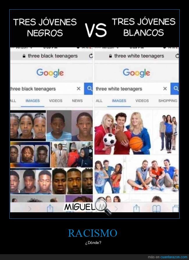 racismo,google,negros,blancos