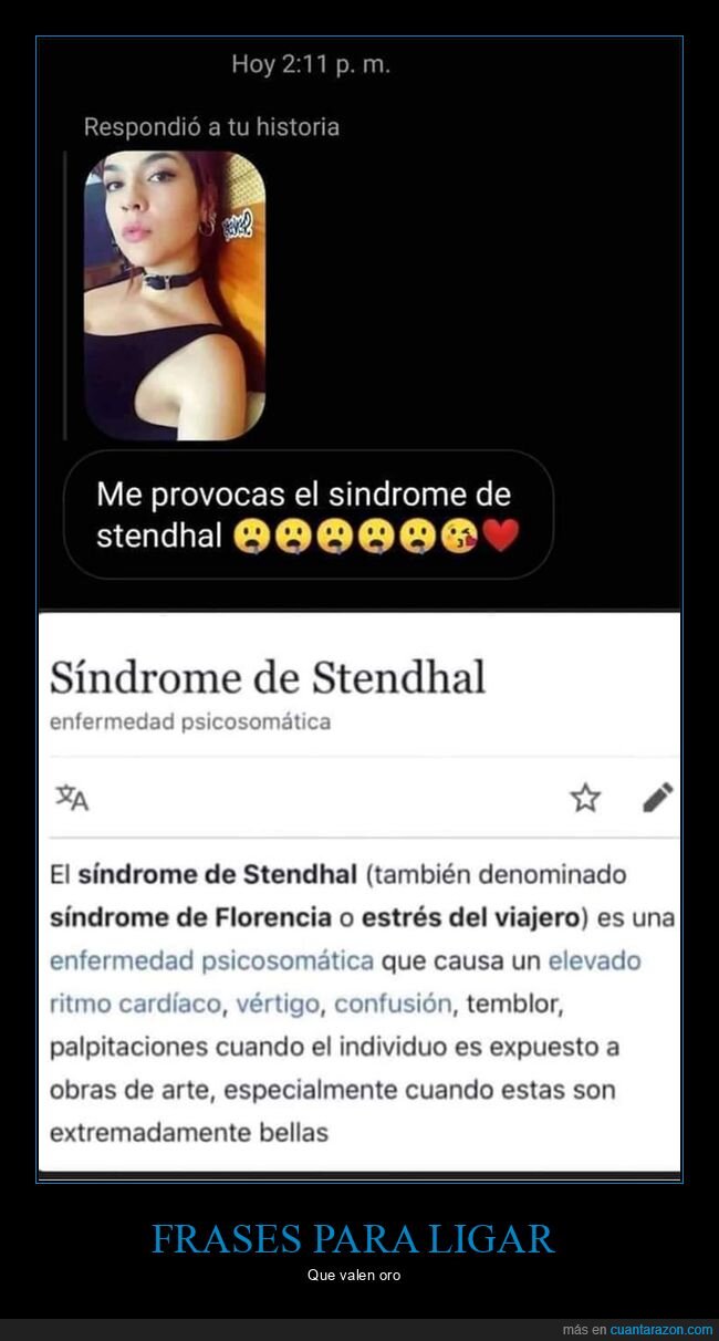 síndrome de stendhal,ligar