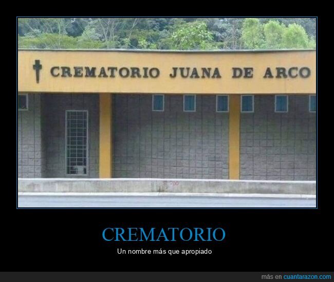crematorio,juana de arco,nombres