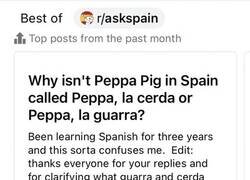 Enlace a ¿Por qué no traducimos el nombre de Peppa Pig en España?