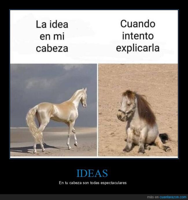 caballos,cabeza,idea