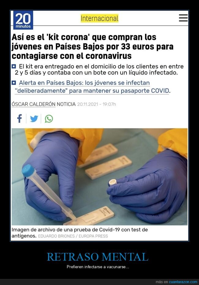 kit corona,contagiarse,coroanvirus