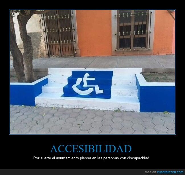 discapacitados,escaleras,fails