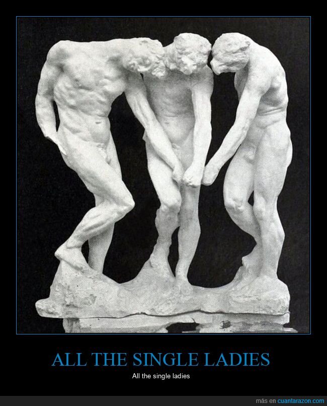 beyonce,estatua,baile,all the single ladies