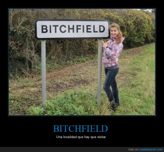 bitchfield,carteles