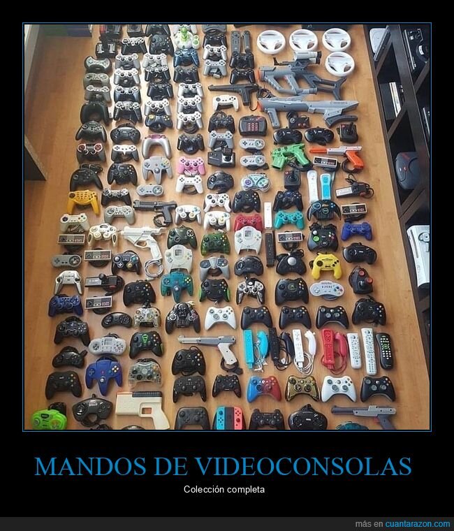 mandos,videoconsolas,colección
