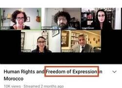 Enlace a Libertad de expresión pero no mucha