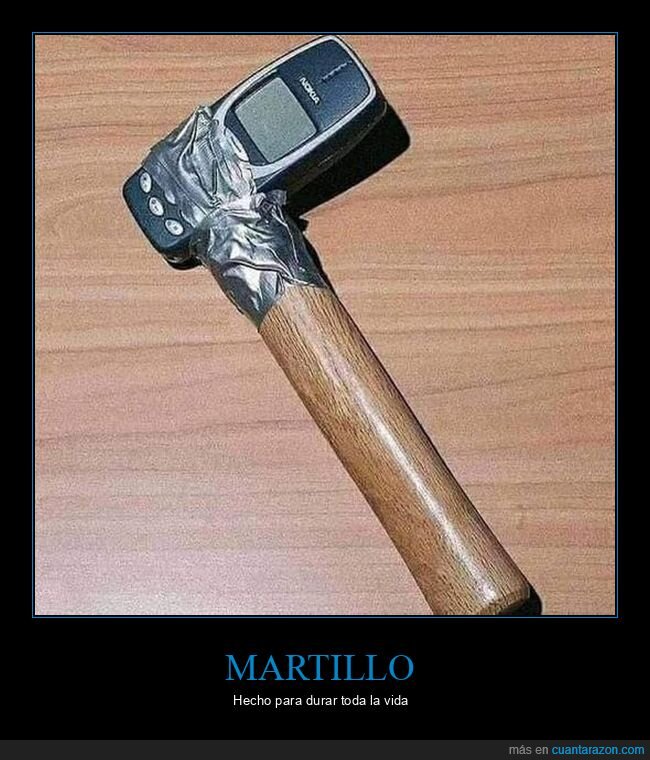 martillo,nokia 3310