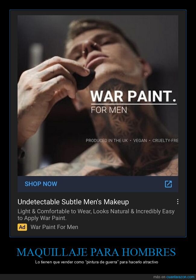 hombres,maquillaje,pintura de guerra