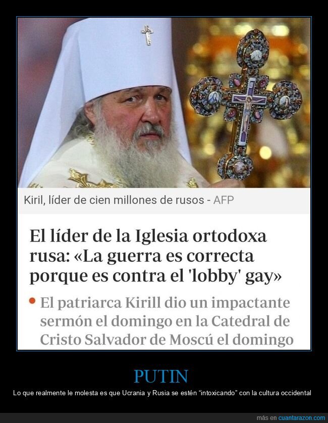 iglesia ortodoxa,guerra,gay
