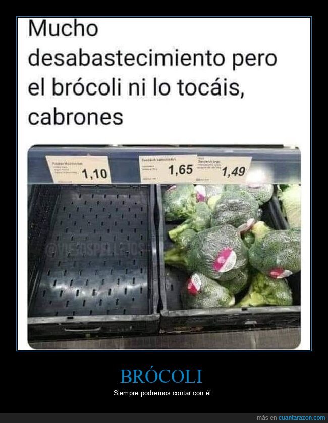 brócoli,desabastecimiento,supermercado