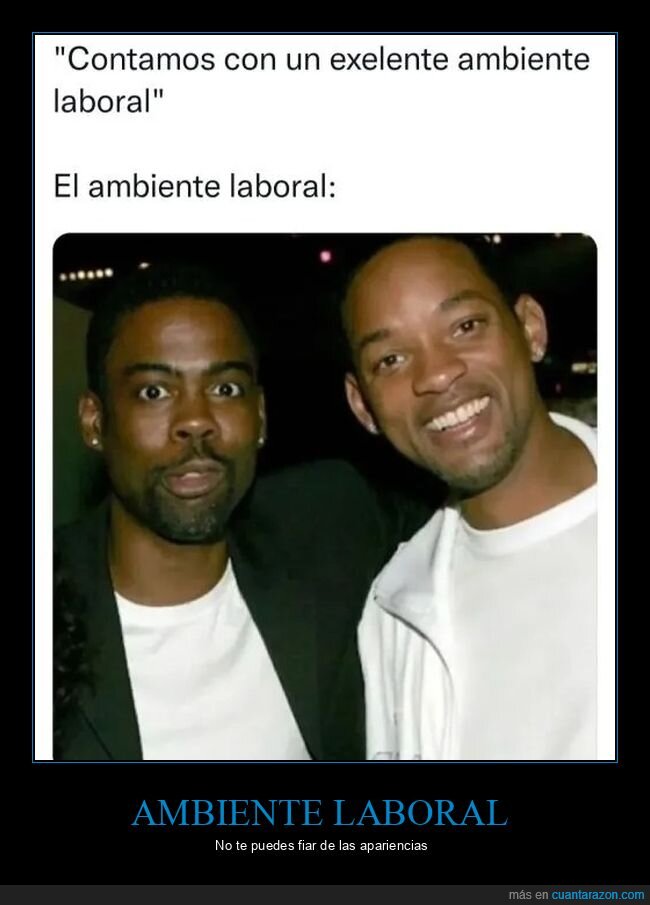 ambiente laboral,chris rock,will smith