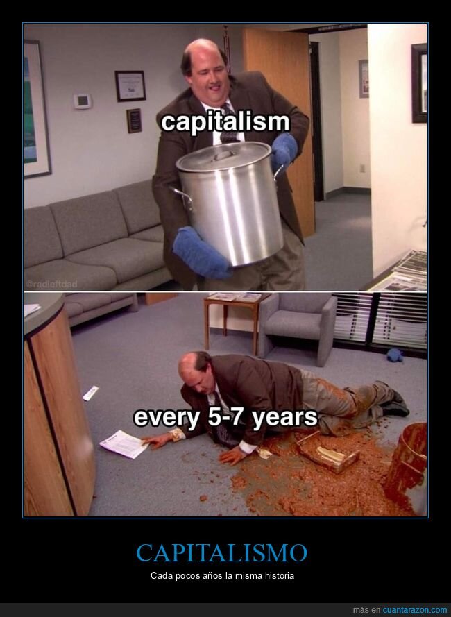 años,caer,capitalismo,olla