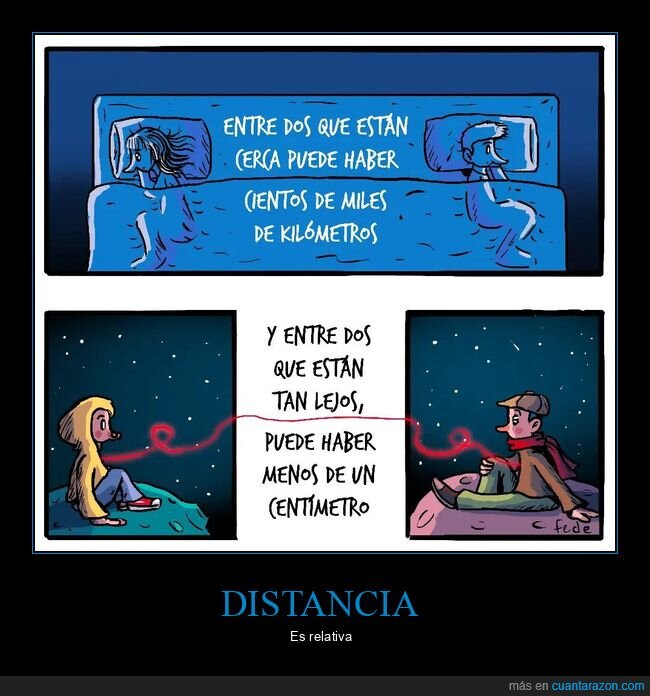 distancia,parejas