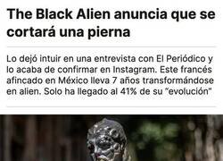 Enlace a Black Alien sigue adelante