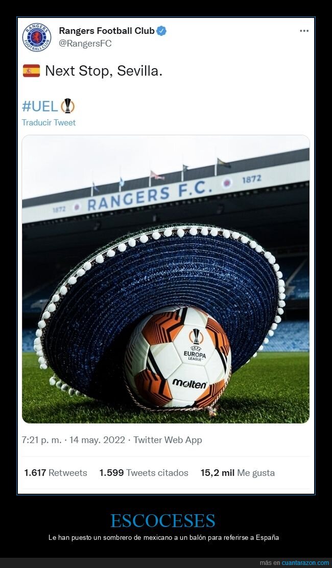 balón,escoceses,españa,fails,fútbol,sombrero mexicano