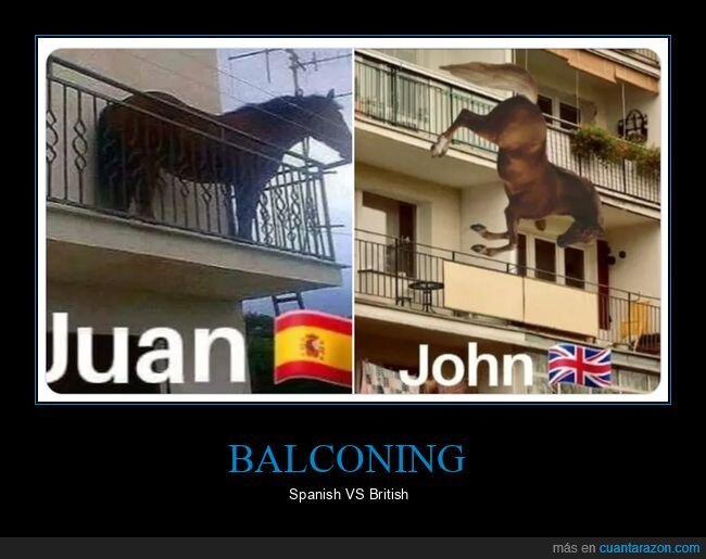 balconing,caballo,ingleses