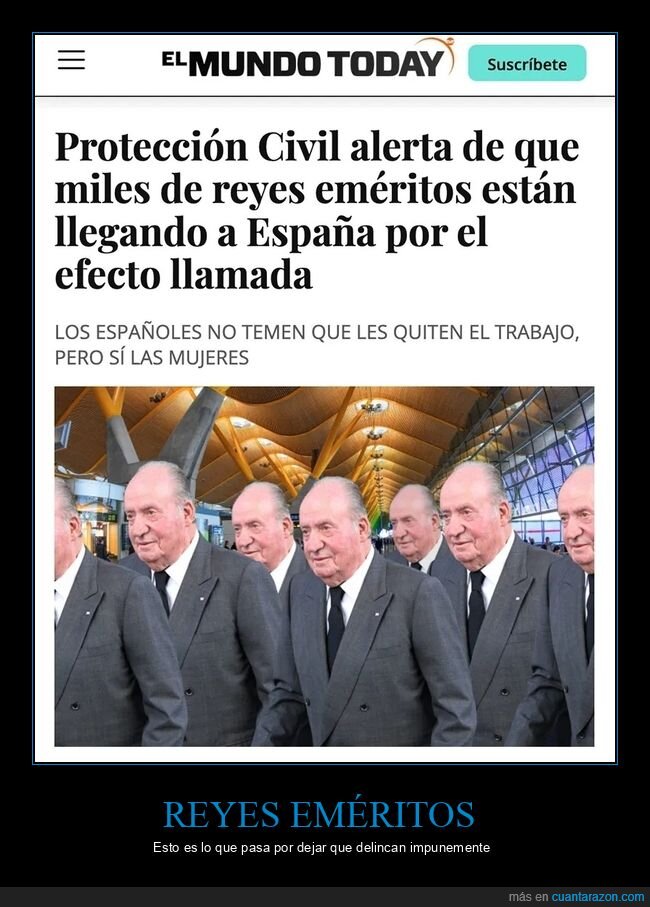 el mundo today,juan carlos i