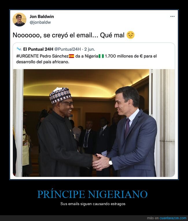 nigeria,pedro sánchez,políticos