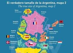 Enlace a Poniendo el tamaño de Argentina en perspectiva