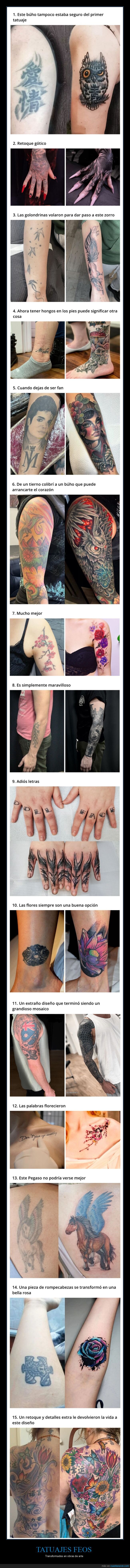 tatuajes,feos,arreglados,antes,después