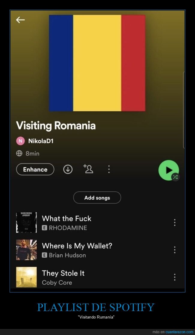 playlist,rumanía,spotify