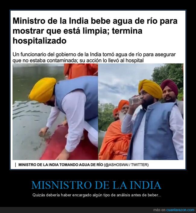 hospitalizado,india,ministro,fails