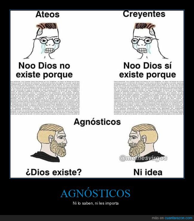 agnósticos,ateos,creyentes,dios,existir