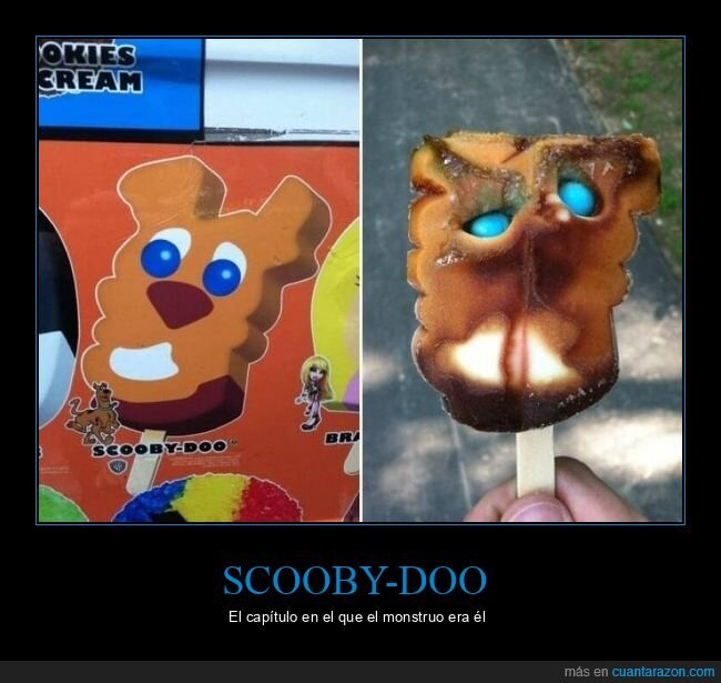 fails,helado,scooby-doo