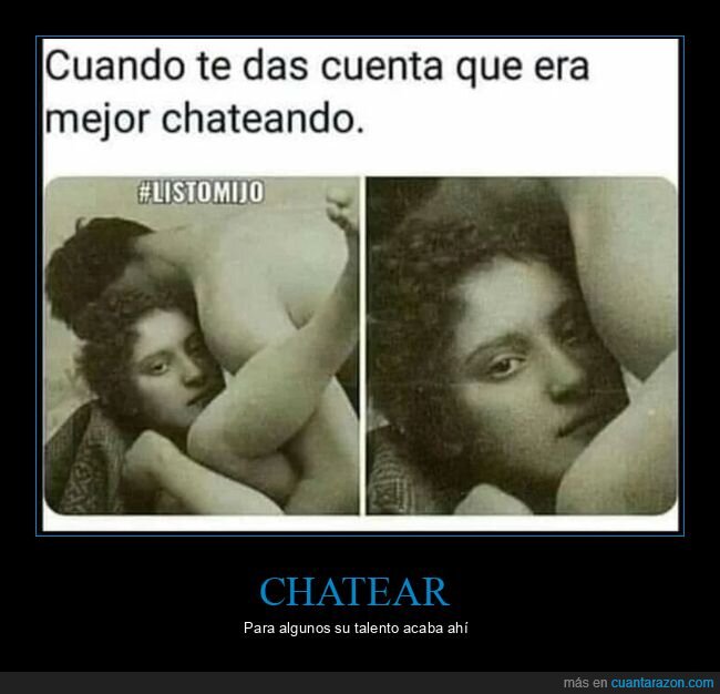 chatear,mejor
