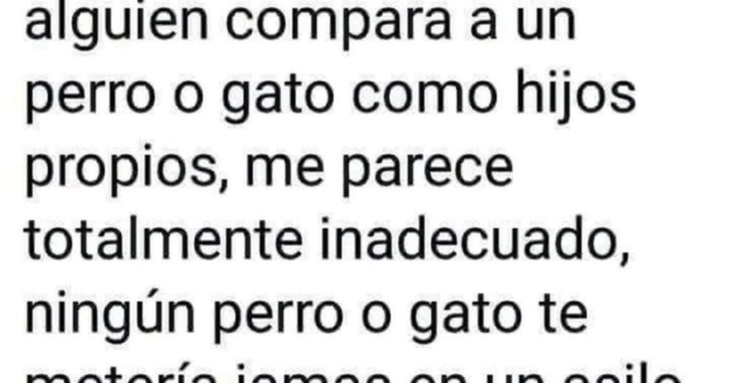 ¡Cuánta razón! / No son lo mismo