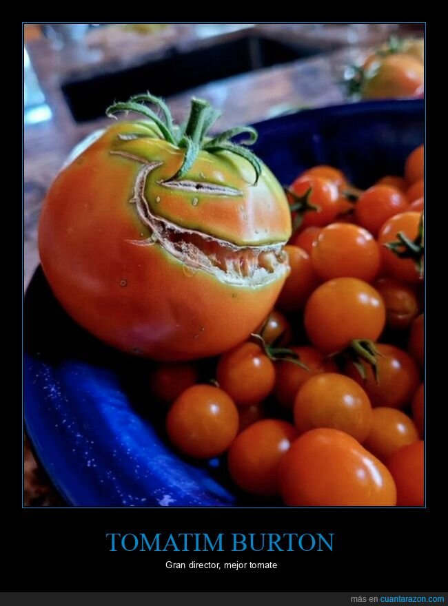 tim burton,tomate,parecido