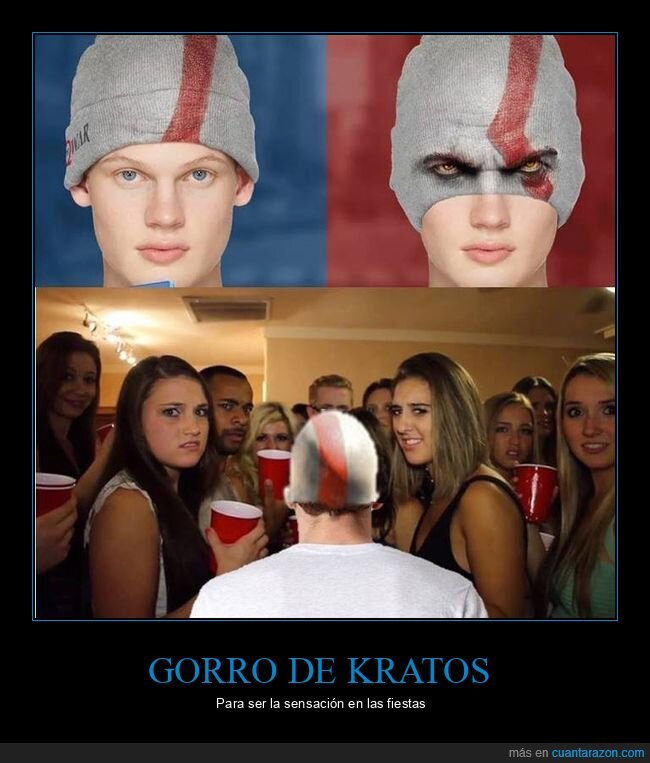 fiesta,gorro,kratos