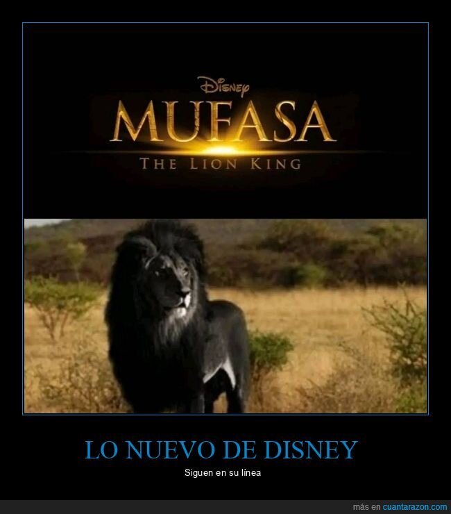 mufasa,el rey león,negro,disney