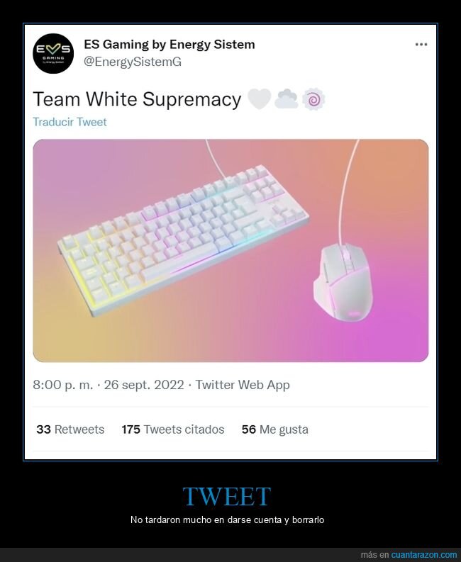 blanco,color,fails,ratón,supremacía blanca,teclado