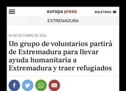 Enlace a Extremadura necesita ayuda humanitaria