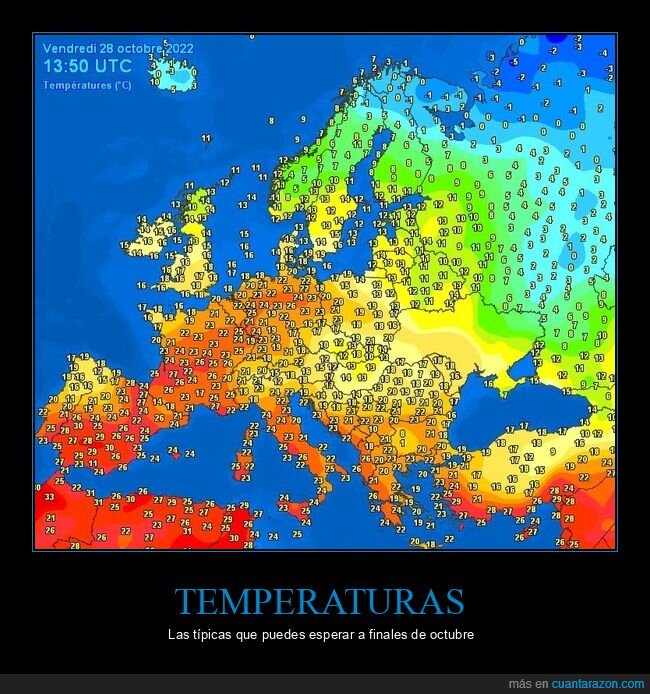 temperaturas,europa,octubre