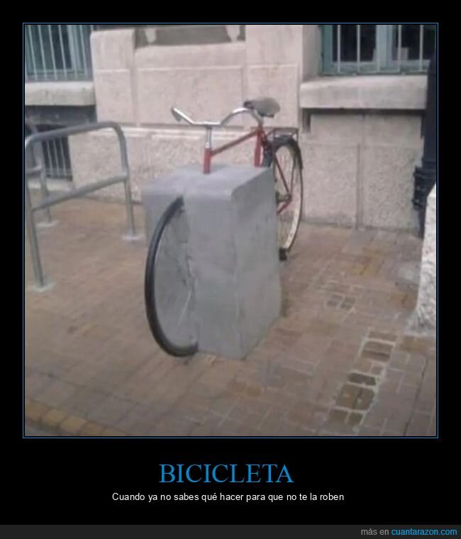bicicleta,cemento,wtf
