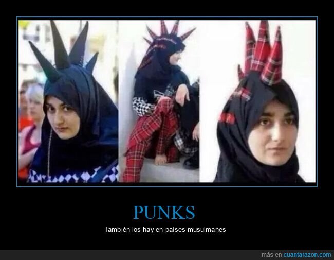 musulmana,punk,wtf