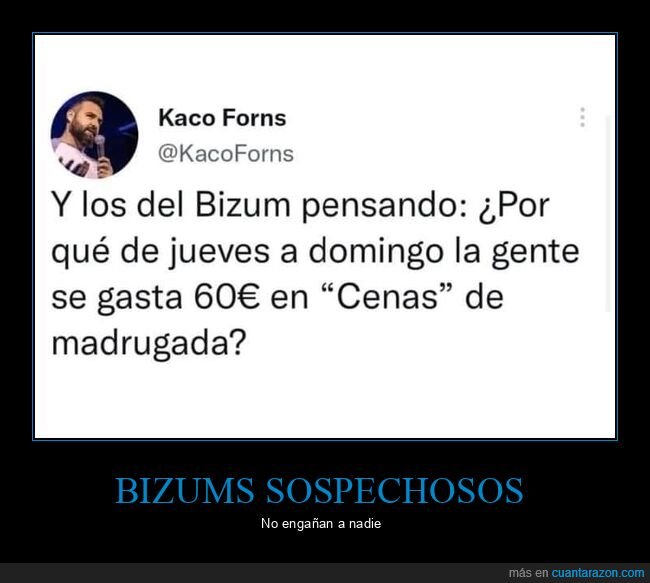 Los de Bizum lo tienen claro