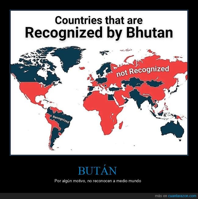bután,curiosidades,países,reconocidos