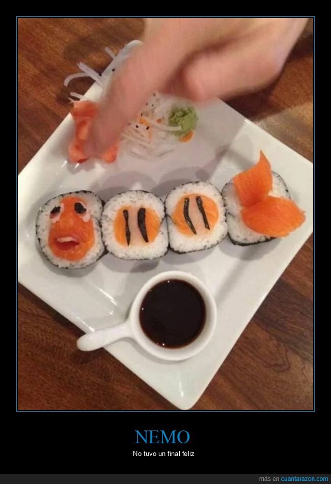 nemo,sushi