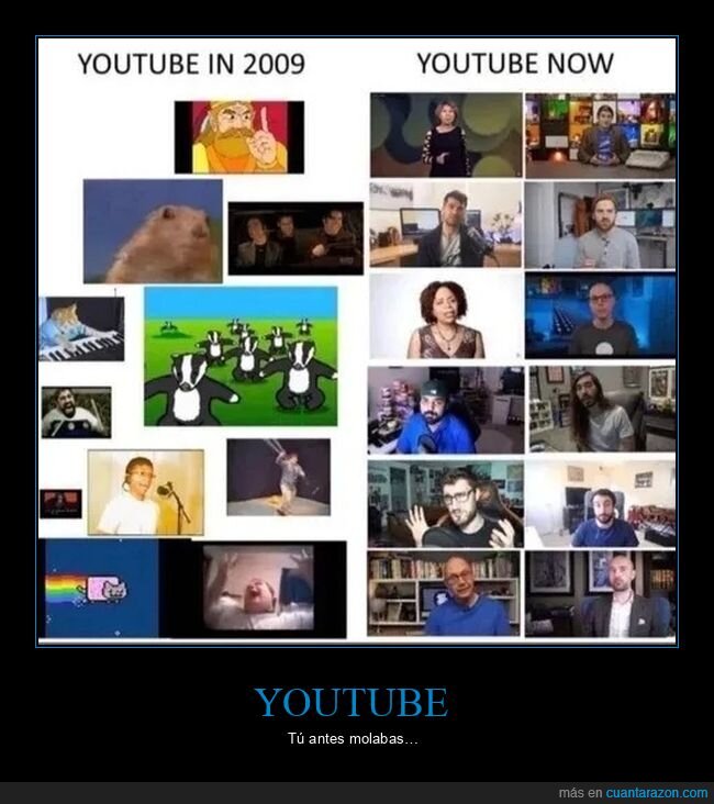 ahora,antes,youtube