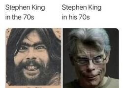 Enlace a Stephen King en los 70 // Stephen King a los 70