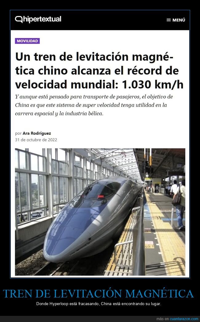 tren,levitación magnética,récord,velocidad