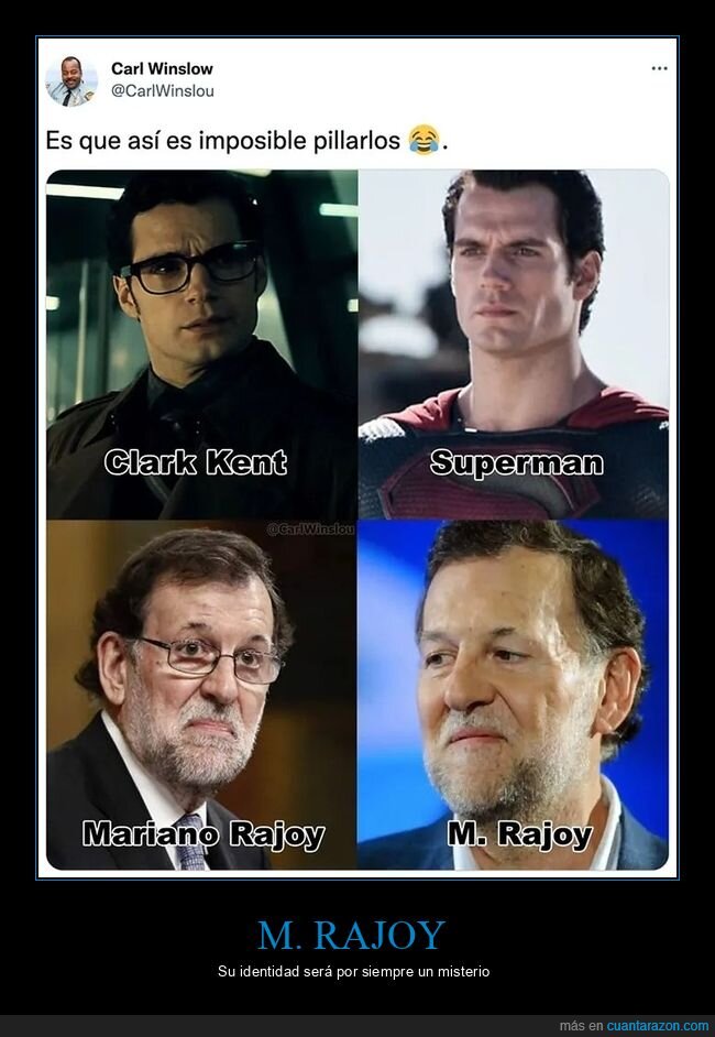 Clark Kent,m. rajoy,políticos,superman